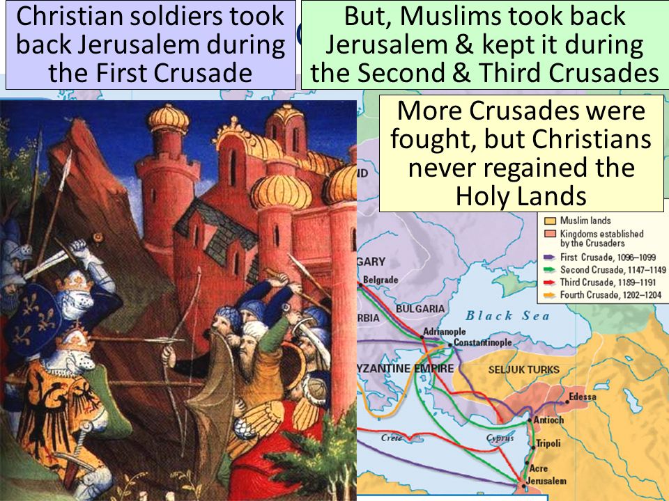 Were crusades political religious